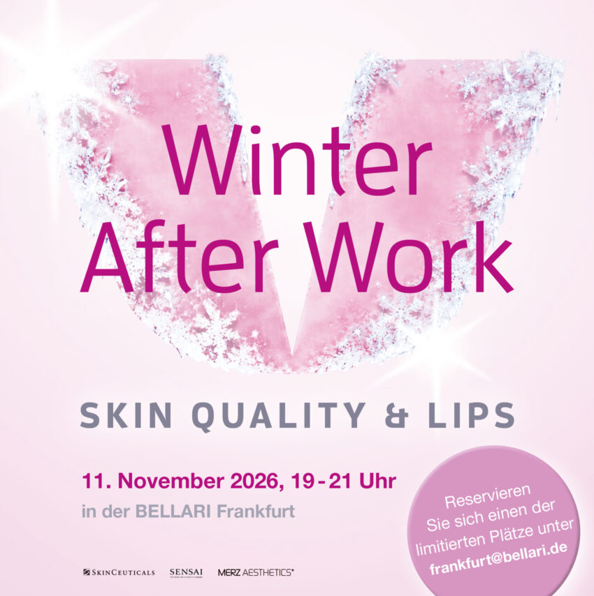 Winter After Work Ankündigung mit Sternen-Effekt