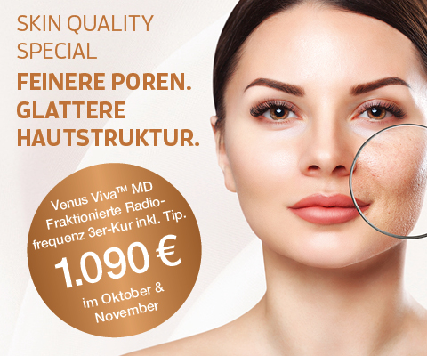 Gesicht einer Frau zum Venus Viva™ MD Special in Frankfurt